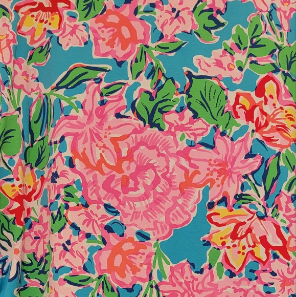 🌴 EUC Lilly Pulitzer UPF 50 Nadine Chilly Lilly in Rose to the Occasion - Large - Picture 6 of 6